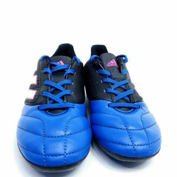 Adidas Boys 13K Ace 17.4 FXG Football Cleats Blue - Picture 5 of 8
